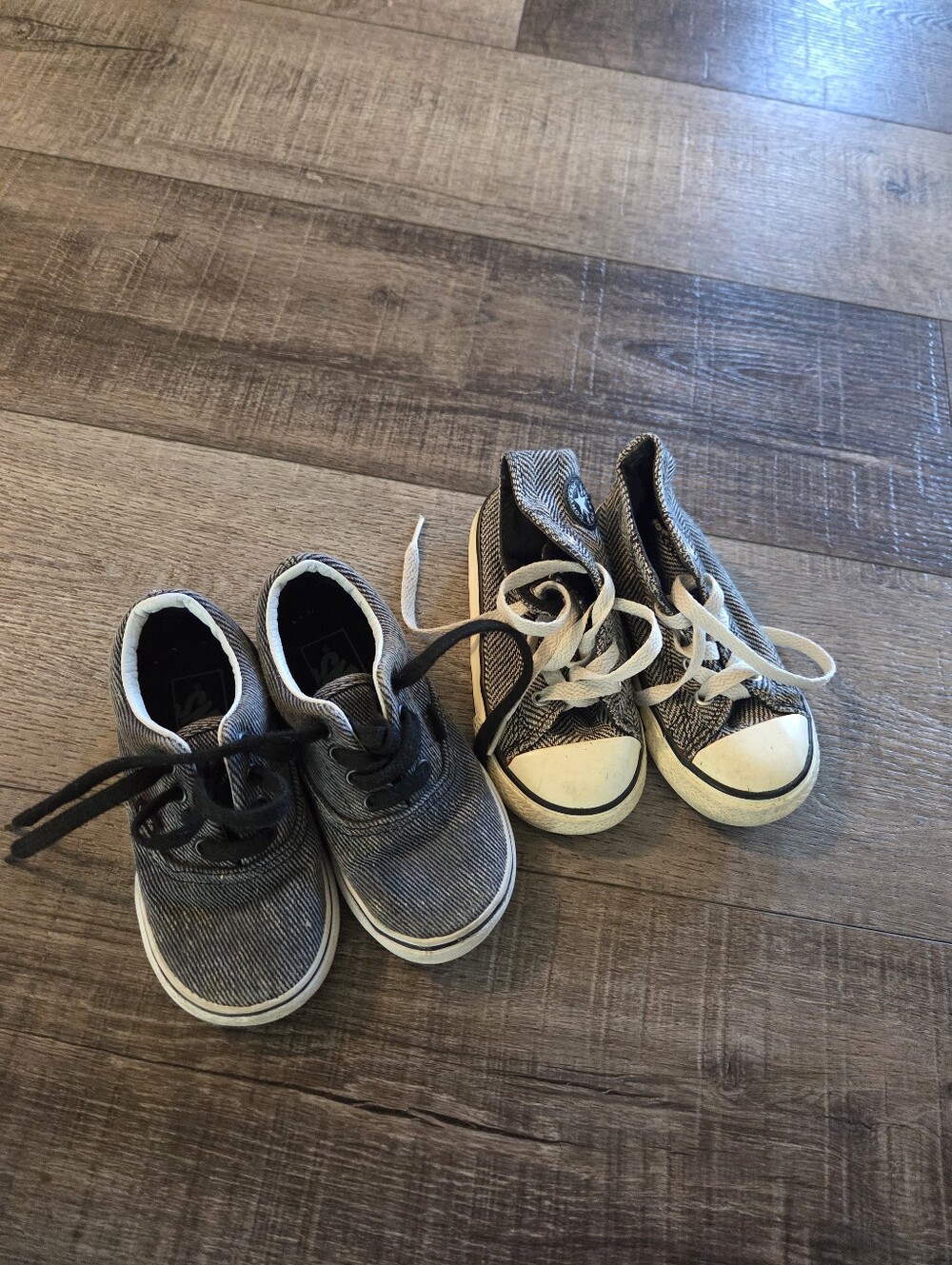 Toddler Vans and Converse